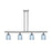 Innovations Ballston Bridal Veil 4Lt 48" Stem Island, SN/BL - 516-4I-SN-G559-5BL