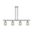 Innovations Ballston Bridal Veil 4Lt 48" Stem Island, SN/MC - 516-4I-SN-G559-5ME