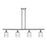 Innovations Ball Bridal Veil 4Lt 48" Stem Island, SN/SD - 516-4I-SN-G559-5SDY