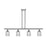 Innovations Ballston Bridal Veil 4Lt 48" Stem Island, SN/SM - 516-4I-SN-G559-5SM