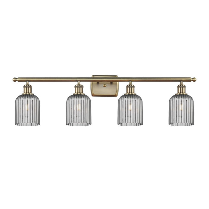 Innovations Ballston Bridal Veil 4Lt 35" Bath, AB/SM - 516-4W-AB-G559-5SM