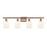 Innovations Ballston Bridal Veil 4Lt 35" Bath, CP/GW - 516-4W-AC-G559-5GWH