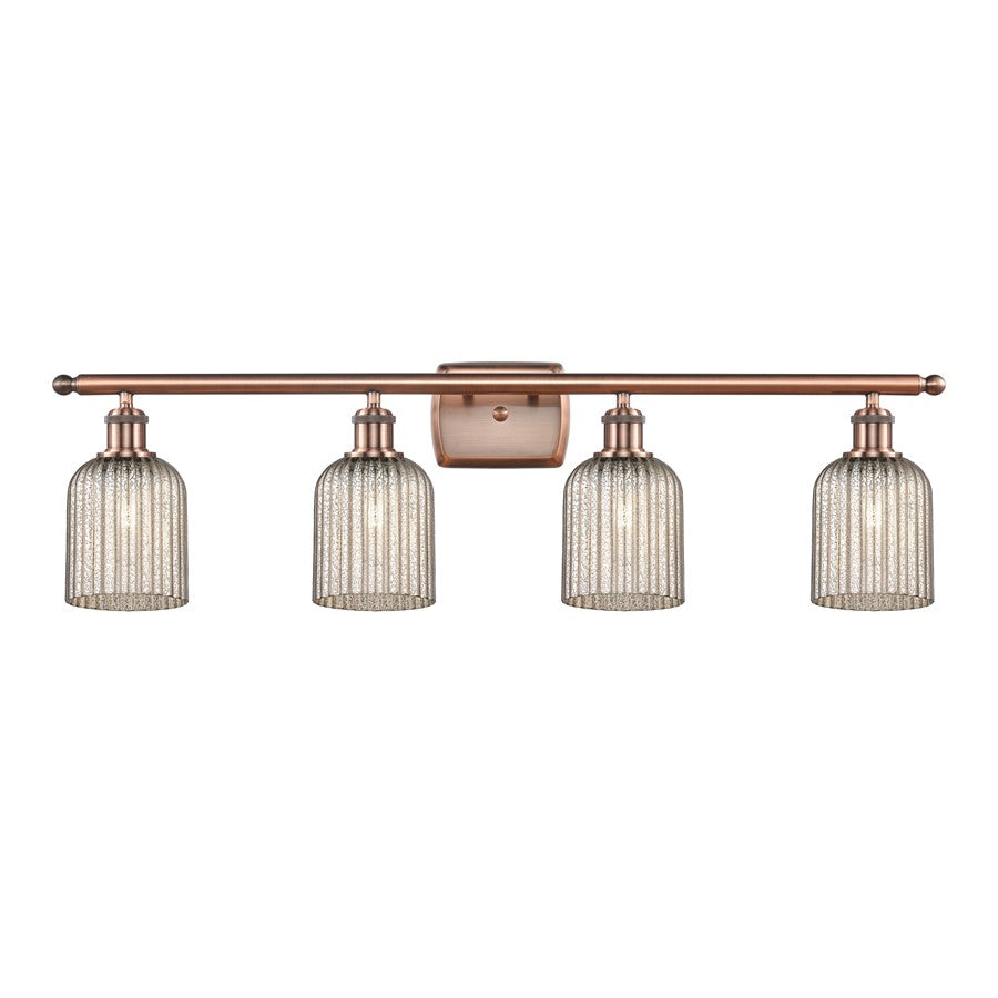 Innovations Ballston Bridal Veil 4Lt 35" Bath, CP/MC - 516-4W-AC-G559-5ME