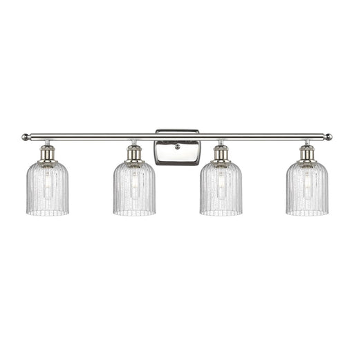 Innovations Ballston Bridal Veil 4Lt 35" Bath, PN/SD - 516-4W-PN-G559-5SDY