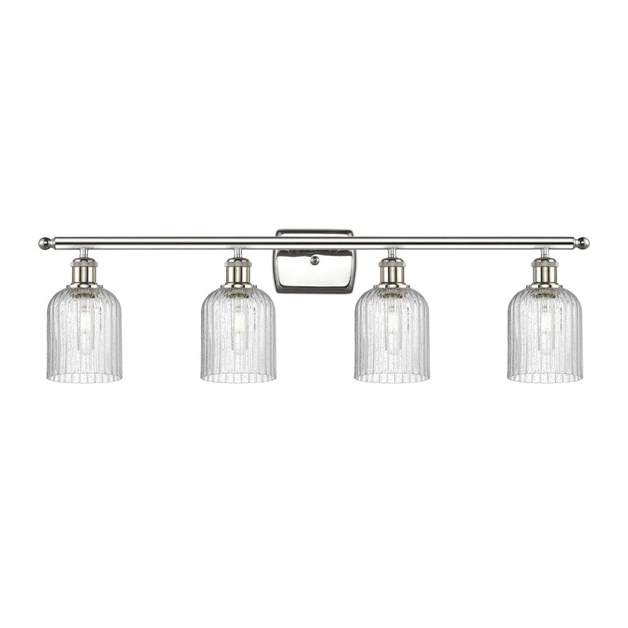 Innovations Ballston Bridal Veil 4Lt 35" Bath, PN/SD - 516-4W-PN-G559-5SDY