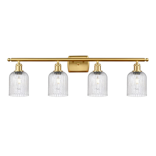 Innovations Ballston Bridal Veil 4Lt 35" Bath, Gold/Seedy - 516-4W-SG-G559-5SDY