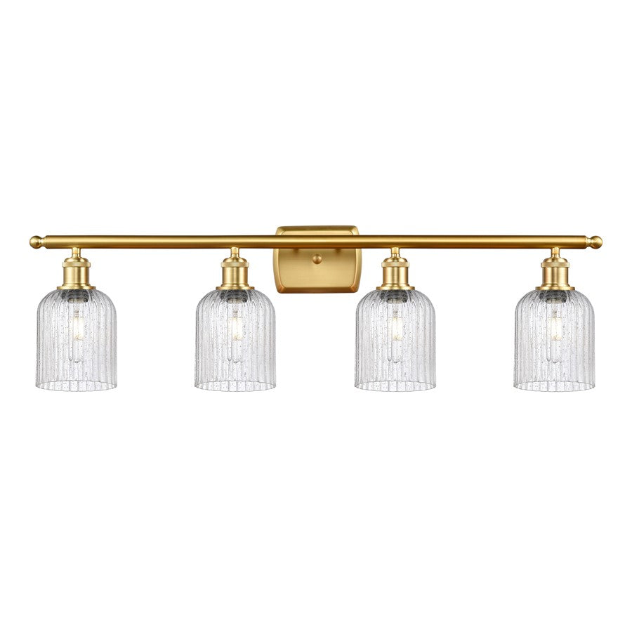 Innovations Ballston Bridal Veil 4Lt 35" Bath, Gold/Seedy - 516-4W-SG-G559-5SDY