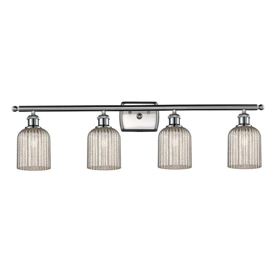 Innovations Ballston Bridal Veil 4Lt 35" Bath, SN/MC - 516-4W-SN-G559-5ME