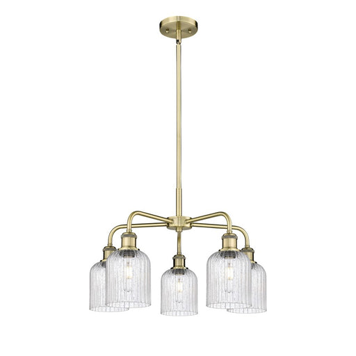 Innovations Ball Bridal Veil 5Lt 23" Stem Chand, AB/SD - 516-5CR-AB-G559-5SDY