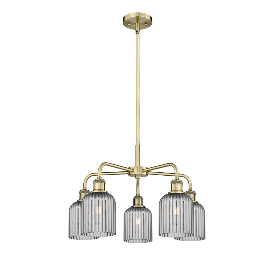 Innovations Ball Bridal Veil 5Lt 23" Stem Chand, AB/SM - 516-5CR-AB-G559-5SM