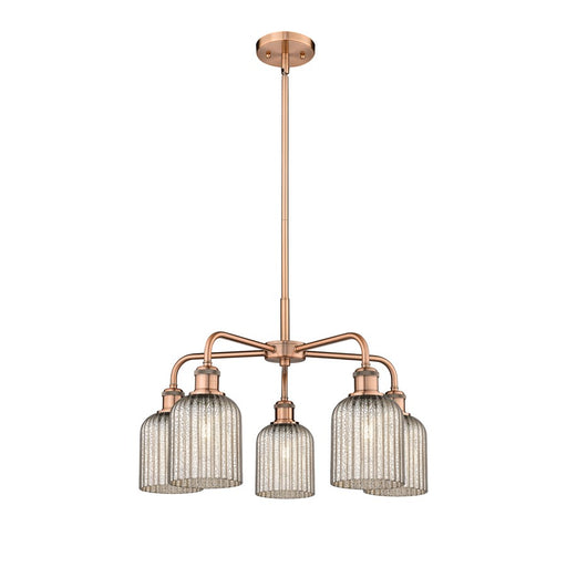 Innovations Ball Bridal Veil 5Lt 23" Stem Chand, CP/MC - 516-5CR-AC-G559-5ME