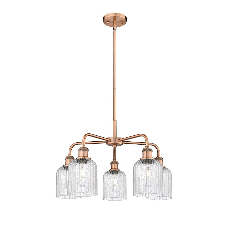 Innovations Ball Bridal Veil 5Lt 23" Stem Chand, CP/SD - 516-5CR-AC-G559-5SDY