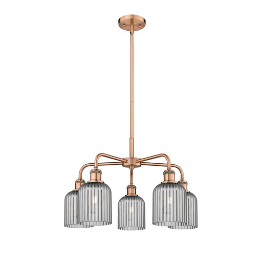 Innovations Ball Bridal Veil 5Lt 23" Stem Chand, CP/SM - 516-5CR-AC-G559-5SM