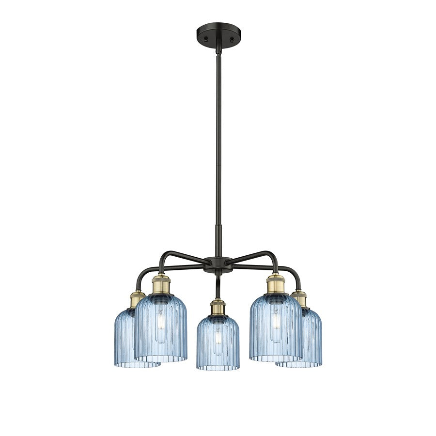 Innovations Ball Bridal Veil 5Lt 23" Stem Chand, BLB/BL - 516-5CR-BAB-G559-5BL