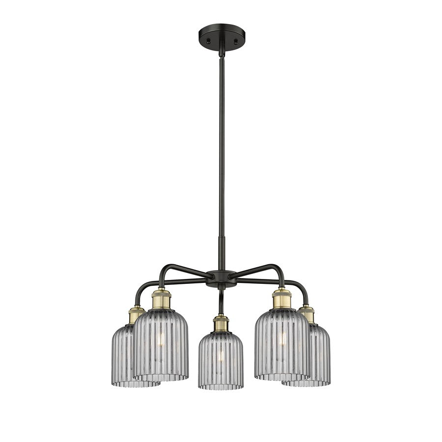 Innovations Ball Bridal Veil 5Lt 23" Stem Chand, BLB/SM - 516-5CR-BAB-G559-5SM