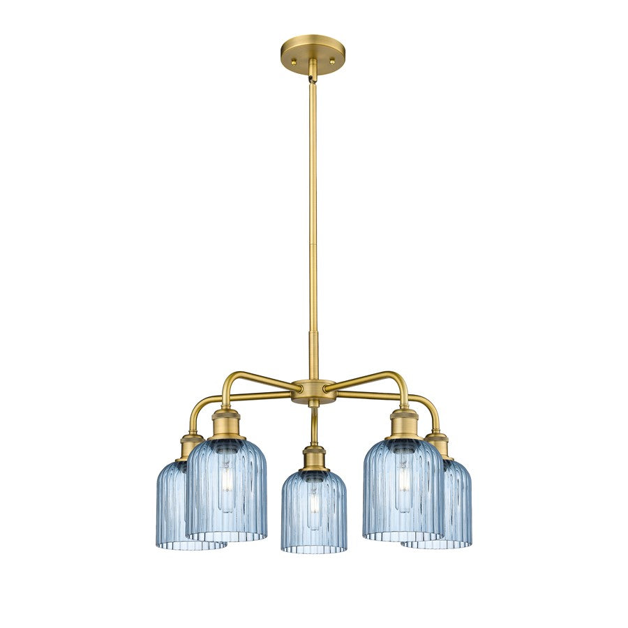 Innovations Ball Bridal Veil 5Lt 23" Stem Chand, BB/BL - 516-5CR-BB-G559-5BL