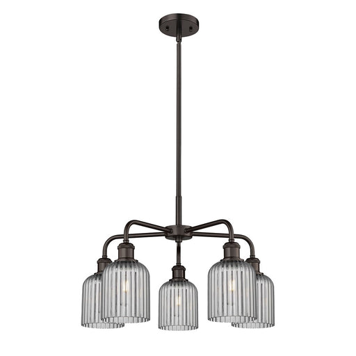 Innovations Ball Bridal Veil 5Lt 23" Stem Chand, BZ/SM - 516-5CR-OB-G559-5SM