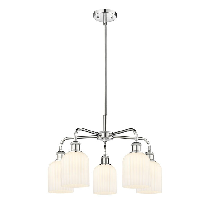 Innovations Ball Bridal Veil 5Lt 23" Stem Chand, CH/GW - 516-5CR-PC-G559-5GWH