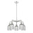 Innovations Ball Bridal Veil 5Lt 23" Stem Chand, CH/SM - 516-5CR-PC-G559-5SM