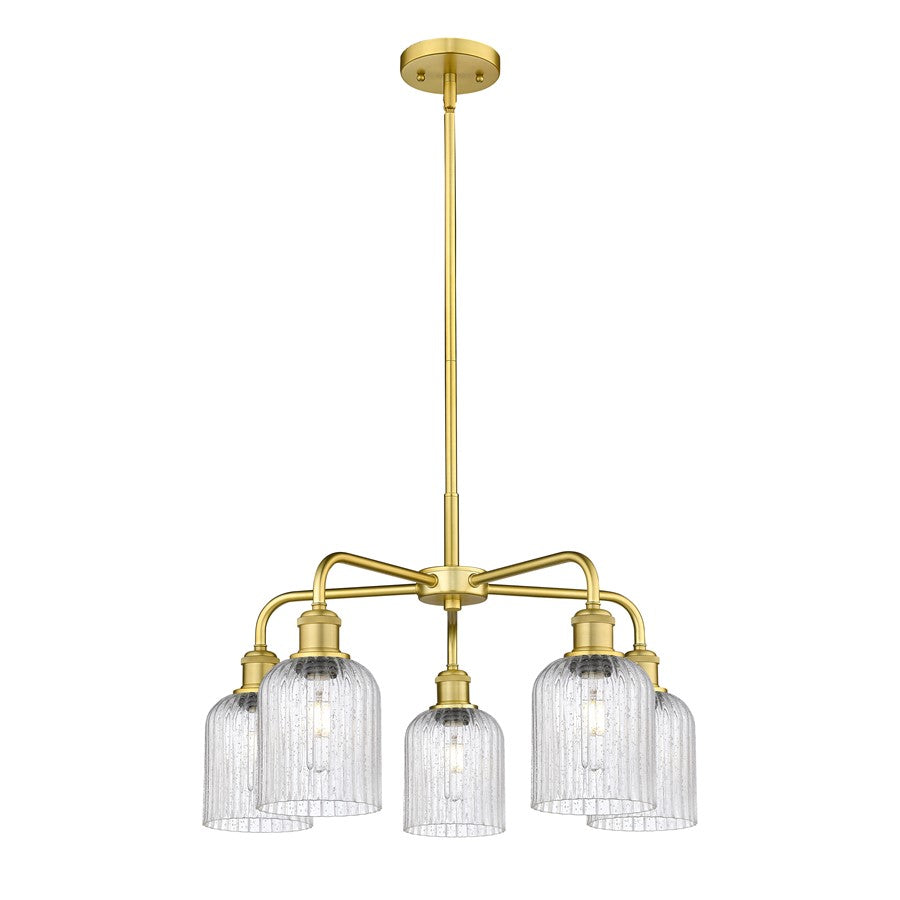 Innovations Ball Bridal Veil 5Lt 23" Stem Chand, GD/SD - 516-5CR-SG-G559-5SDY