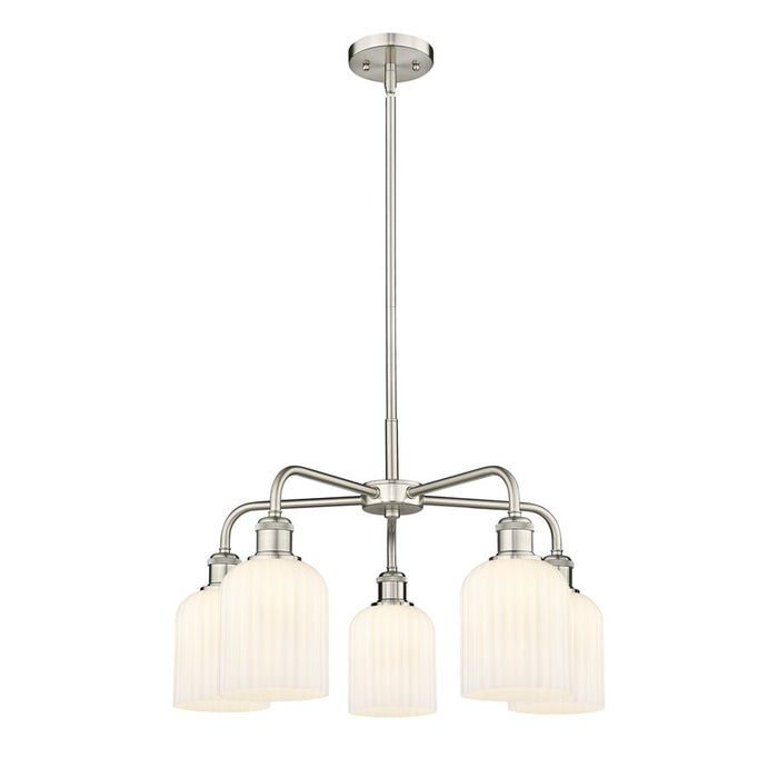 Innovations Ball Bridal Veil 5Lt 23" Stem Chand, SN/GW - 516-5CR-SN-G559-5GWH