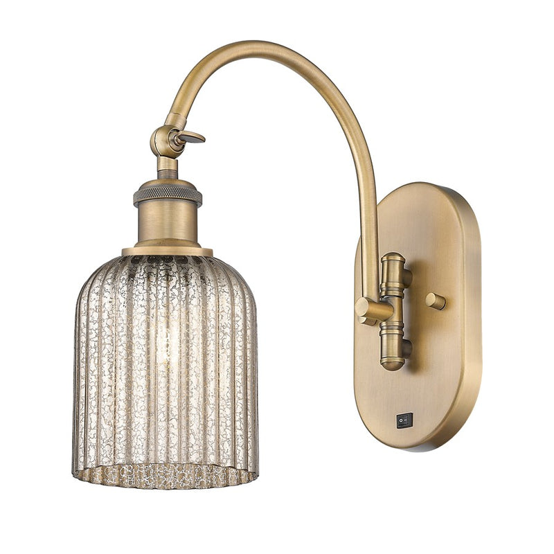 Innovations Ball Bridal Veil 5" Sconce, Side Swivel, BB/MC - 518-1W-BB-G559-5ME