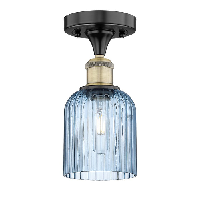 Innovations Edison Bridal Veil 1Lt 5" Semi-Flush, BLB/BL - 616-1F-BAB-G559-5BL