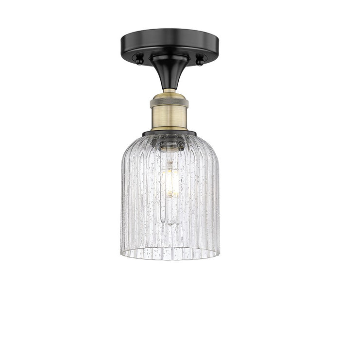 Innovations Edison Bridal Veil 1Lt 5" Semi-Flush, BLB/SD - 616-1F-BAB-G559-5SDY