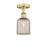 Innovations Edison Bridal Veil 1Lt 5" Semi-Flush, BB/MC - 616-1F-BB-G559-5ME