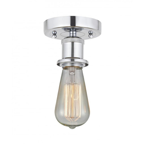Innovations Edison Bare Bulb 1 Light Semi-Flush, CH