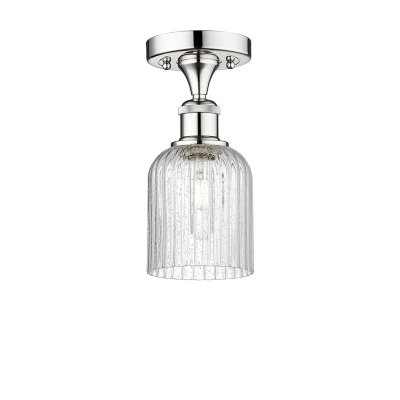 Innovations Edison Bridal Veil 1Lt 5" Semi-Flush, CH/SD - 616-1F-PC-G559-5SDY