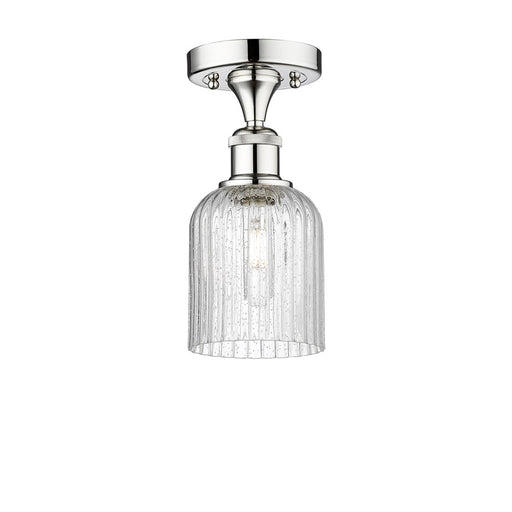 Innovations Edison Bridal Veil 1Lt 5" Semi-Flush, CH/SD - 616-1F-PC-G559-5SDY