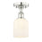 Innovations Edison Bridal Veil 1Lt 5" Semi-Flush, PN/GW - 616-1F-PN-G559-5GWH