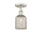 Innovations Edison Bridal Veil 1Lt 5" Semi-Flush, SN/MC - 616-1F-SN-G559-5ME