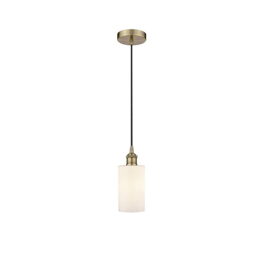 Innovations Edison Clymer 1 Light Mini Pendant, AB G801
