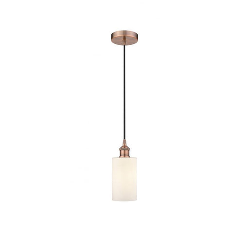 Innovations Edison Clymer 1 Light Mini Pendant, CP G801