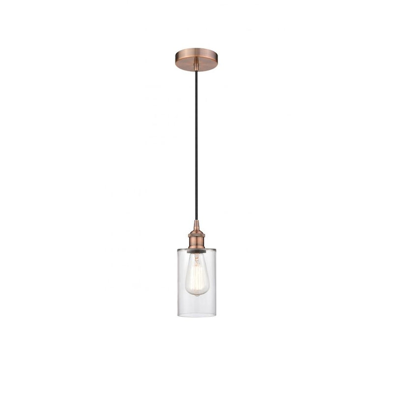 Innovations Edison Clymer 1 Light Mini Pendant, CP G802