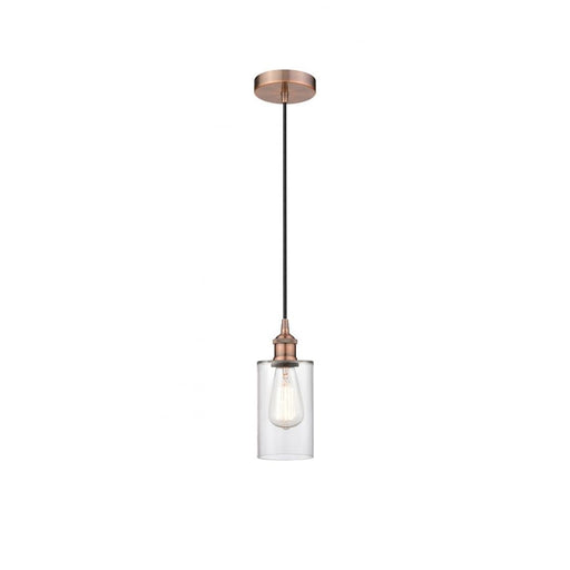 Innovations Edison Clymer 1 Light Mini Pendant, CP G802