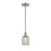 Innovations Edison Bridal Veil 1Lt 5" Cord Mini Pend, SN/MC - 616-1P-SN-G559-5ME