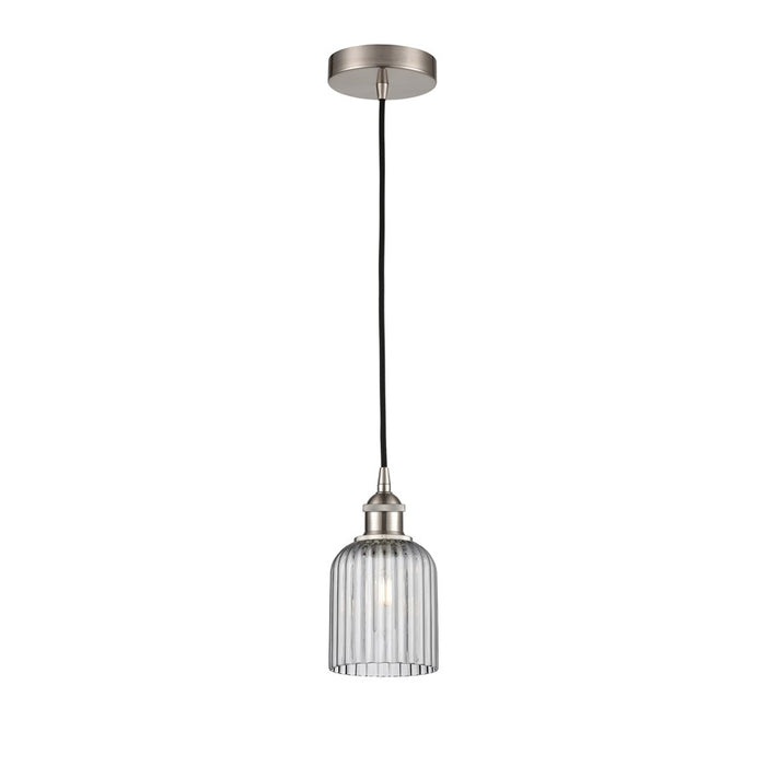 Innovations Edison Bridal Veil 1Lt 5" Cord Mini Pend, SN/SM - 616-1P-SN-G559-5SM