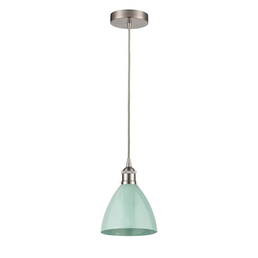 Innovations Plymouth Dome 1-Lt Mini Pendant, NK/SF- 616-1P-SN-MBD-75-SF