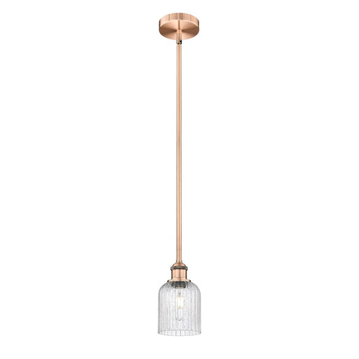 Innovations Edison Bridal Veil 5" Stem Mini Pend, CP/SD - 616-1S-AC-G559-5SDY