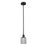 Innovations Edison Bridal Veil 1Lt 5" Stem Mini Pend, BK/SM - 616-1S-BK-G559-5SM
