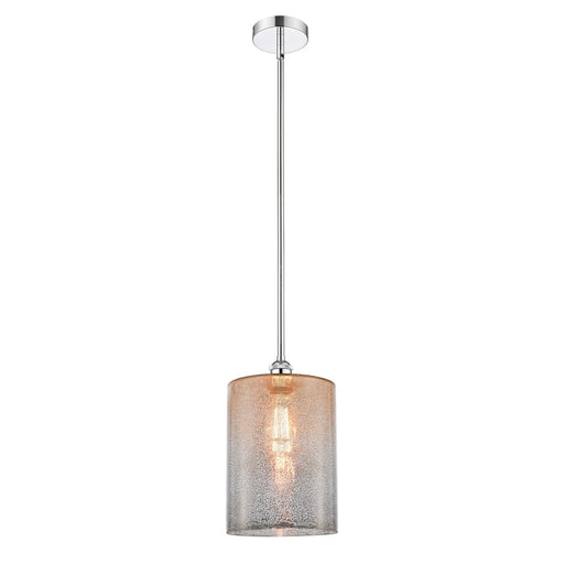 Innovations Cobbleskill 9in 1-Light Mini Pendant | Industrial Polished Chrome and Mercury Glass | Kitchen Island & Dining | Model 616-1S-PC-G116-L-LED