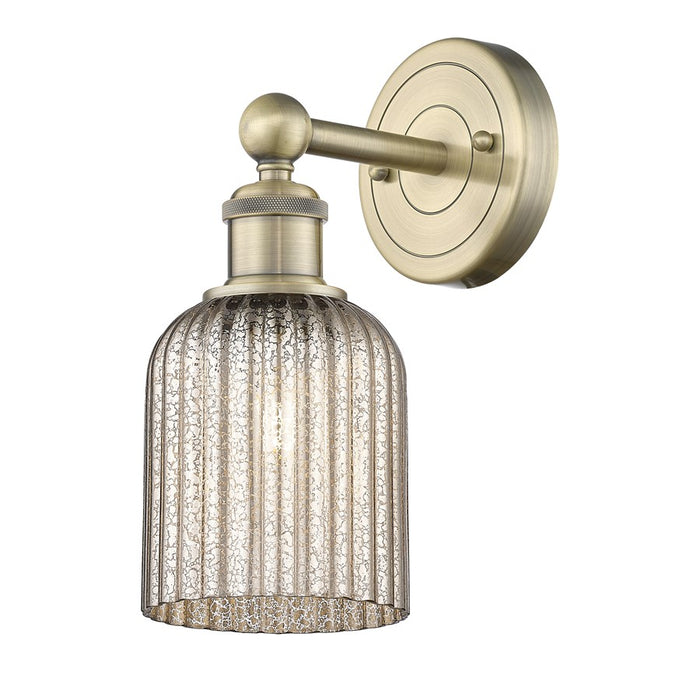 Innovations Edison Bridal Veil 1Lt 5" Sconce, AB/MC - 616-1W-AB-G559-5ME