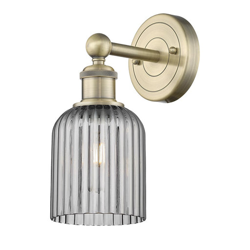 Innovations Edison Bridal Veil 1Lt 5" Sconce, AB//SM- 616-1W-AB-G559-5SM
