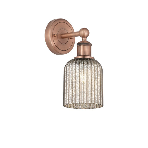 Innovations Edison Bridal Veil 1Lt 5" Sconce, CP/MC - 616-1W-AC-G559-5ME