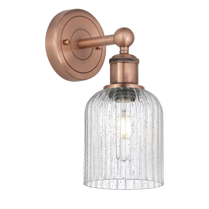 Innovations Edison Bridal Veil 1Lt 5" Sconce, Copper/Seedy - 616-1W-AC-G559-5SDY