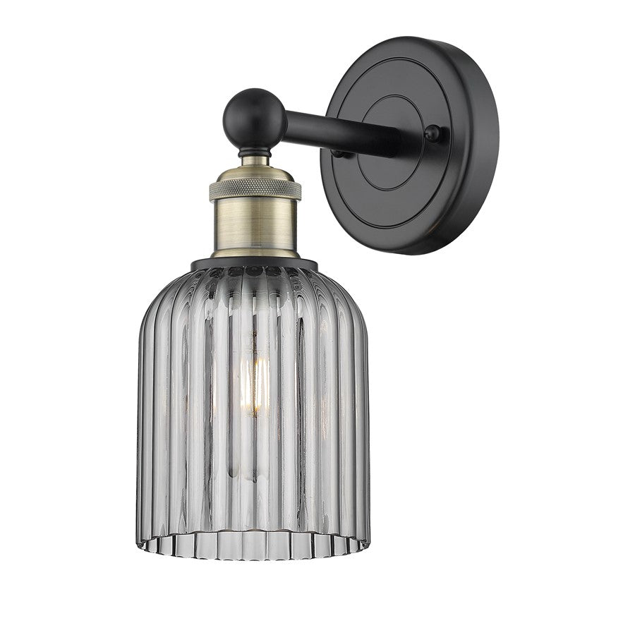Innovations Edison Bridal Veil 1Lt 5" Sconce, BLB/SM - 616-1W-BAB-G559-5SM