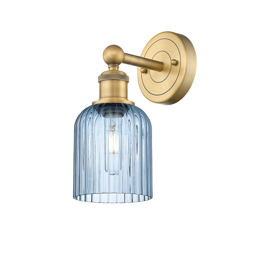 Innovations Edison Bridal Veil 1Lt 5" Sconce, BB/BL - 616-1W-BB-G559-5BL